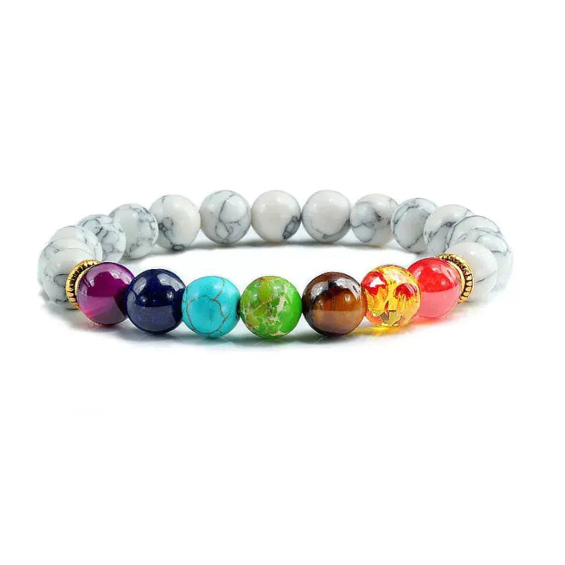7 Chakra Crystal Bracelet for Yoga