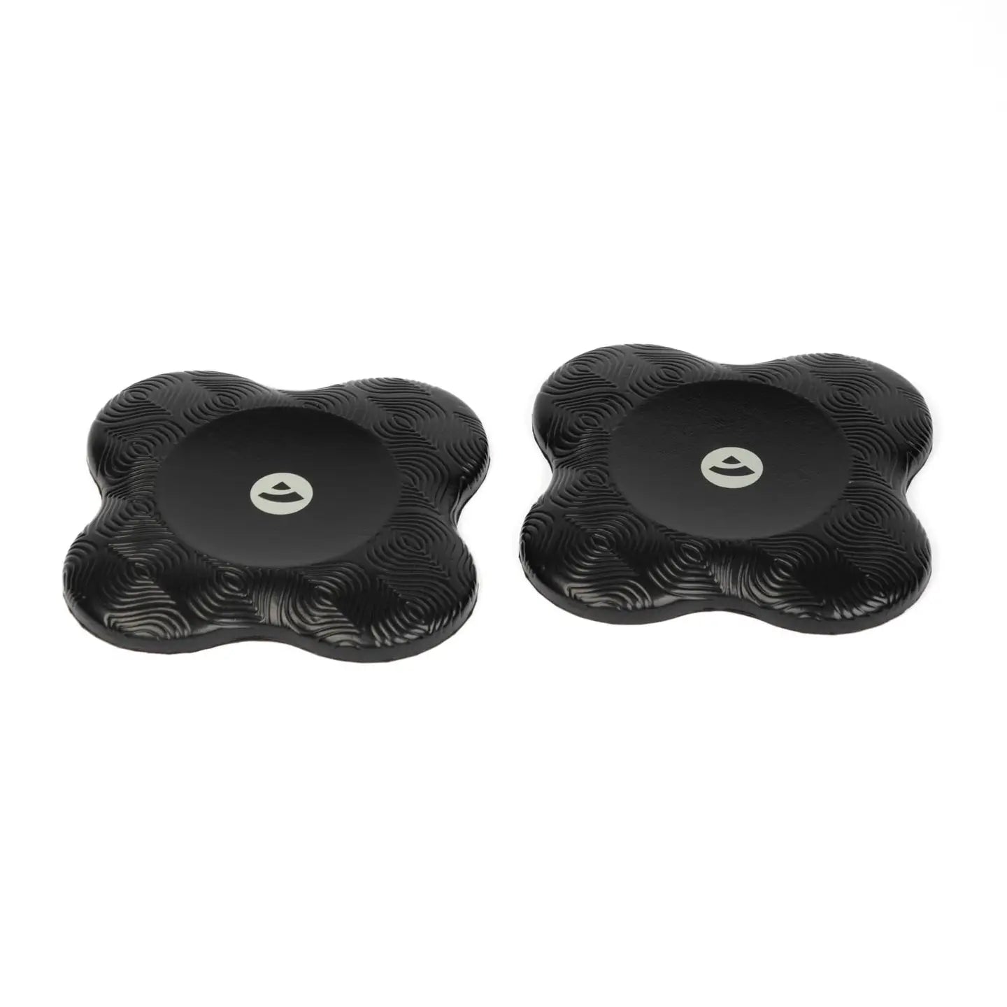 Gel Yoga Knee Pad (Pack of 2) – Black Ergonomic Cushions for Knees and Joints