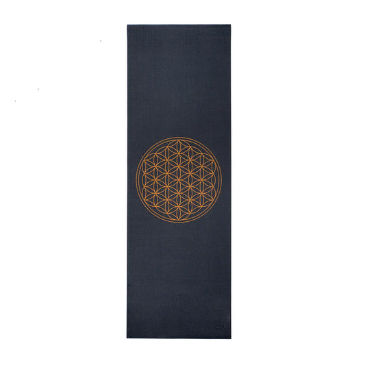 Leela Collection Flower of Life Yoga Mat – Non-Slip