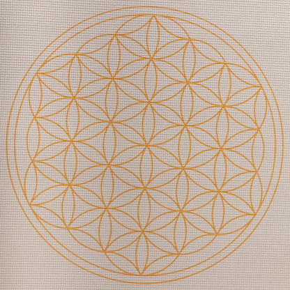 Leela Collection Flower of Life Yoga Mat – Non-Slip