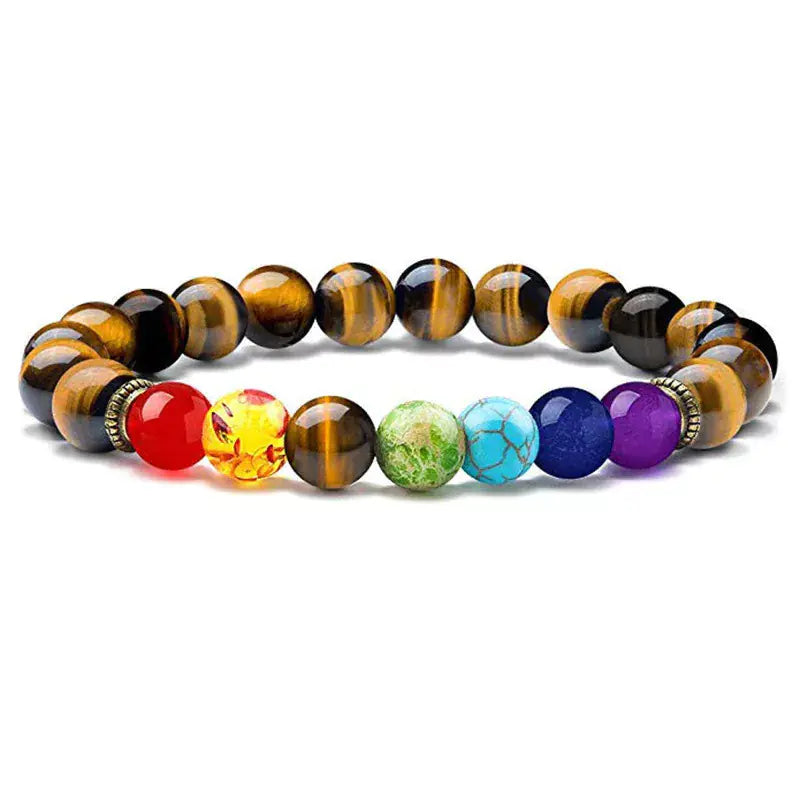 7 Chakra Crystal Bracelet for Yoga