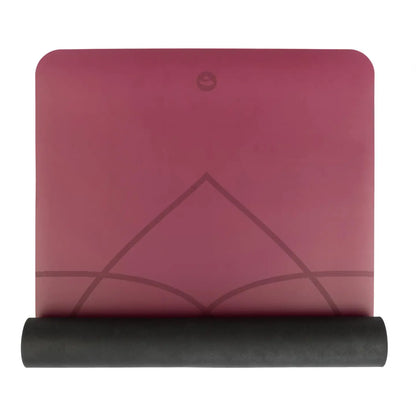 Phoenix Yoga Mat – Non-Slip, Sweat-Resistant PU & Natural Rubber with Alignment Guide