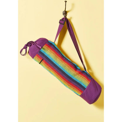 Rainbow Stripe Gheri Yoga Mat Bag