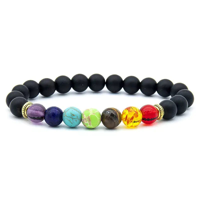 7 Chakra Crystal Bracelet for Yoga
