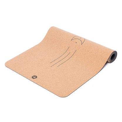 Cork Yoga Mat, Flower of Life