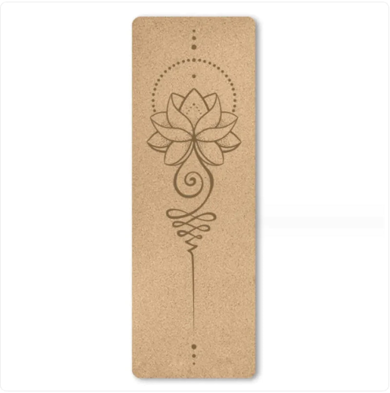 Eco-Friendly Non-Slip Cork Yoga Mat